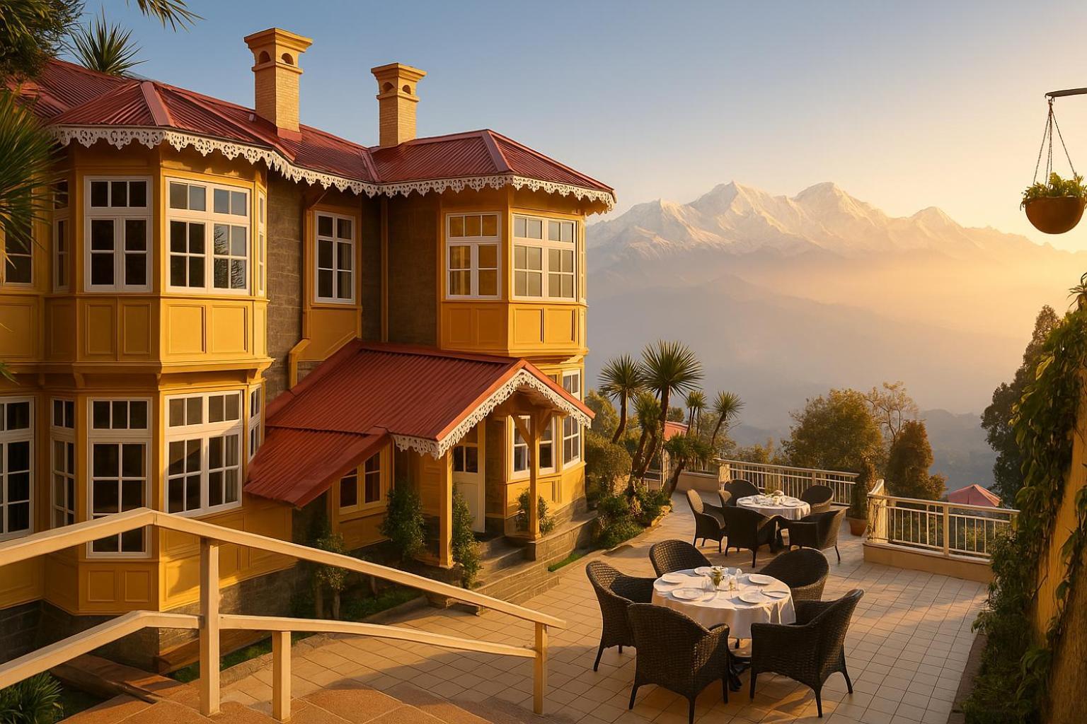 דרג'ילינג Summit Swiss Heritage Resort & Spa מראה חיצוני תמונה